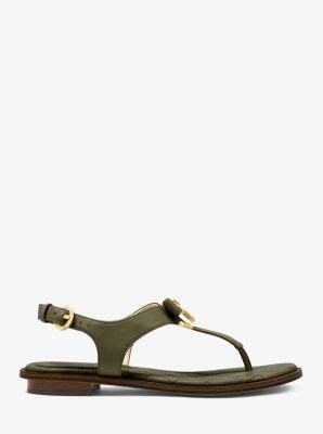 alice leather sandals michael kors|Alice Leather Sandal .